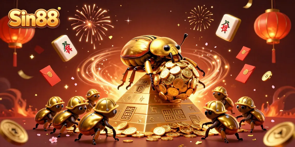Spin to win with Sin88 in this vibrant and dynamic casino-themed illustration.
