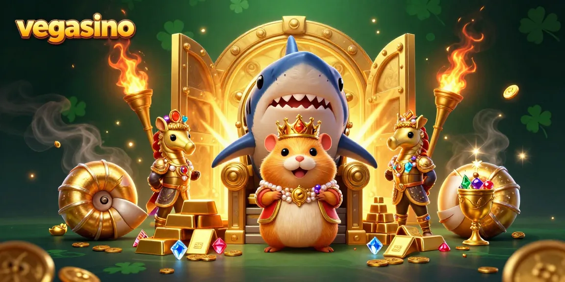 Experience thrilling wins at vegasino with golden treasures and royal characters in an exciting casino atmosphere