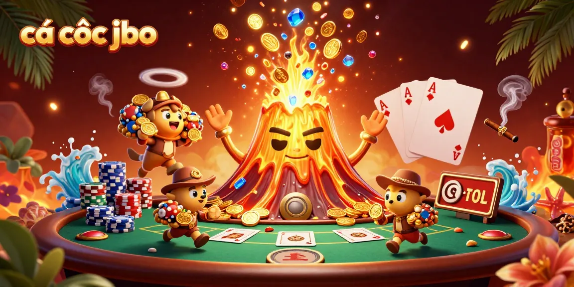 Experience the excitement of cá cược jbo with thriving gold volcano and poker scene.