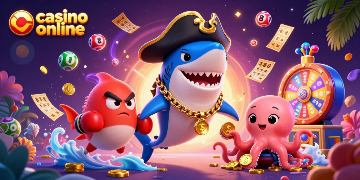 Engage in thrilling casino online fun with cartoon characters and dynamic game elements.