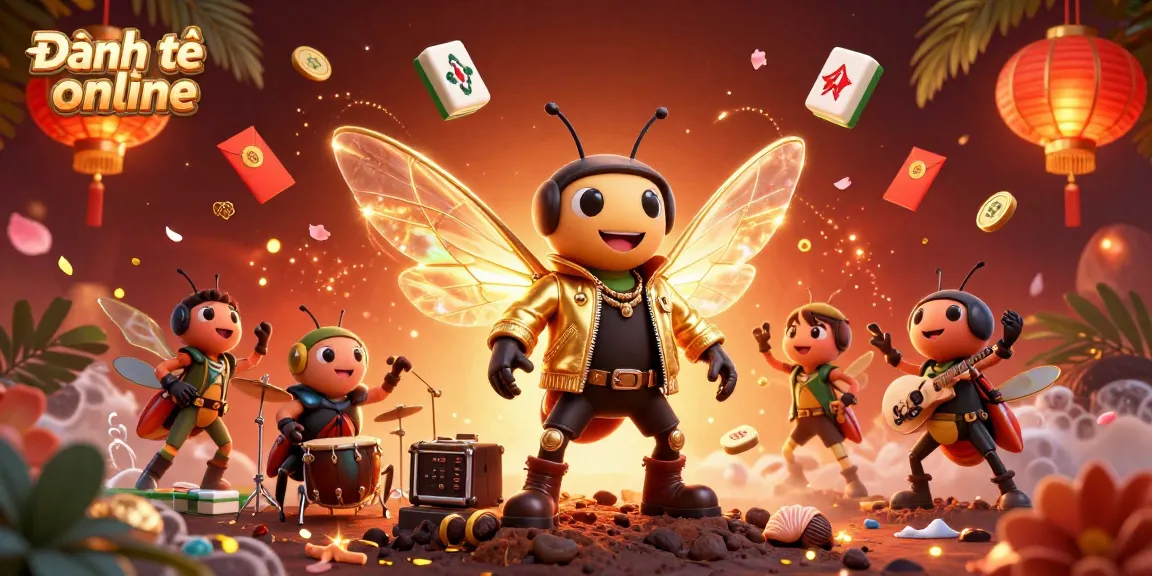Experience high stakes in Đánh đề online with vibrant 3D casino characters and immersive atmospheric effects.