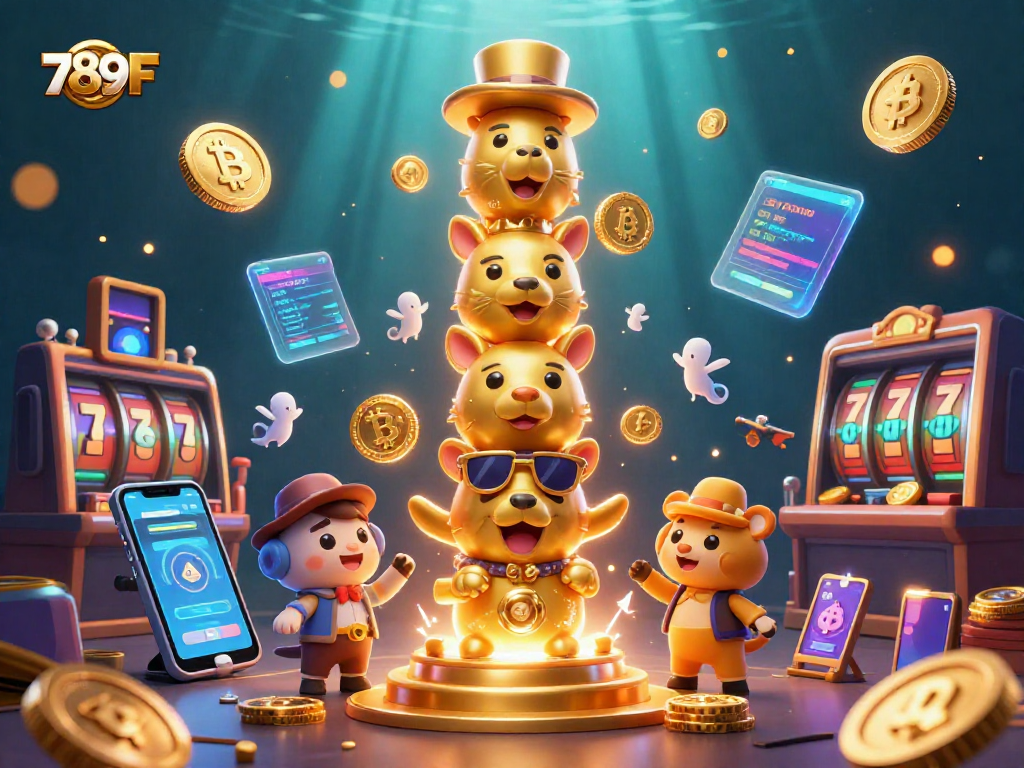 Spin the reels at 789F, where vibrant casino elements meet crypto excitement!