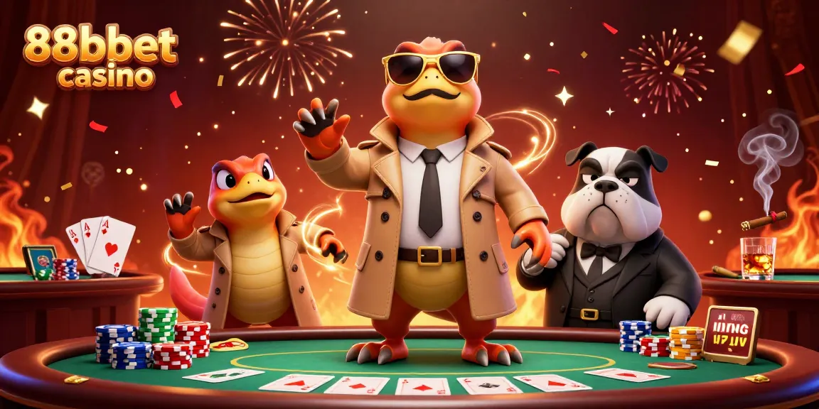Experience top-tier gambling at 88bbet casino with raptors entering the VIP lounge.