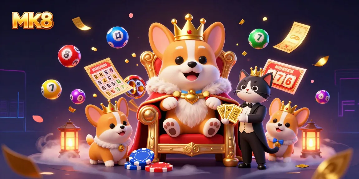 Experience the thrill of winning with MK8 at this vibrant online casino scene full of excitement.