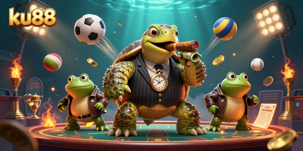 Experience exciting gambling action at ku88 with dynamic casino characters and vibrant game elements.