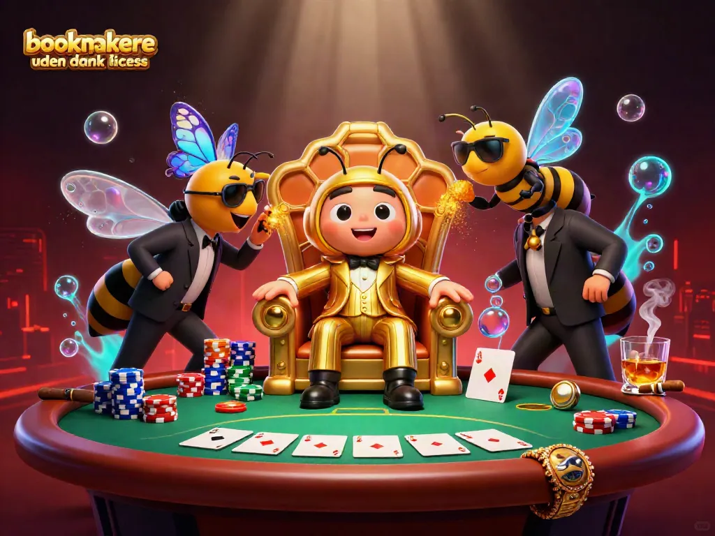 Engage with bookmakere uden dansk licens in a vibrant poker scene filled with action.