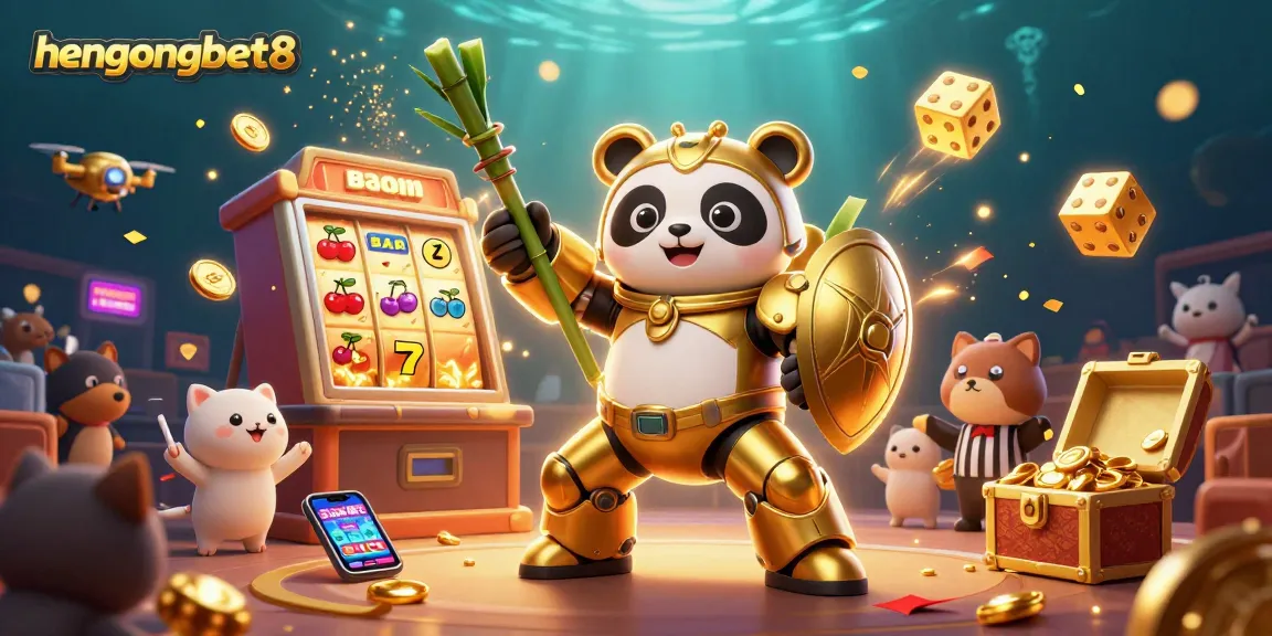 Engage in thrilling gameplay with hengongbet8, featuring vibrant 3D characters and dynamic casino elements.