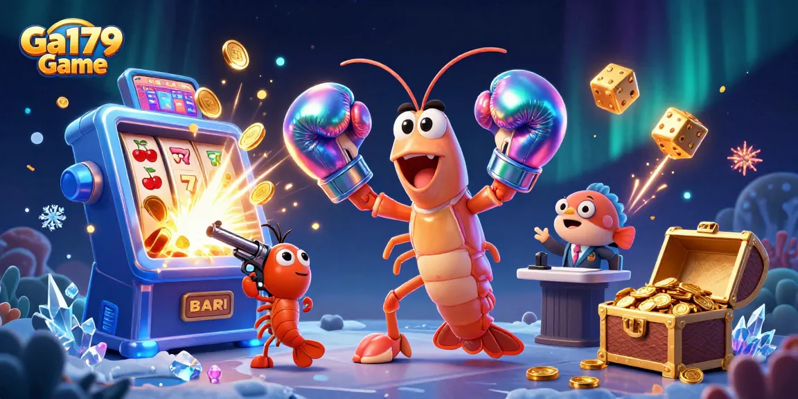 Experience Ga179 Game with thrilling action and vibrant jackpots in this dynamic casino scene.